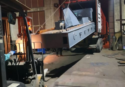 CONGRATULATIONS! SUCESSFULLY CHAIN GRATE WITH OTHER BOILER SCCESSOIRES LOADING CONATIENRS FOR OUR PAKISTAN CLIENT.
