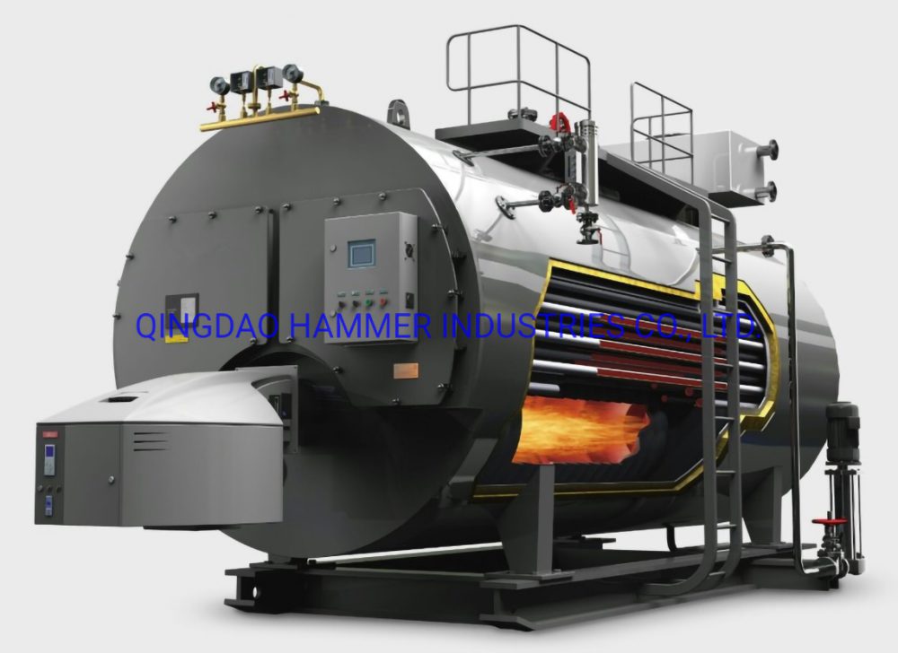 OIL/GAS FIRED WNS SERIES HOT-WATER AND STEAM BOILER