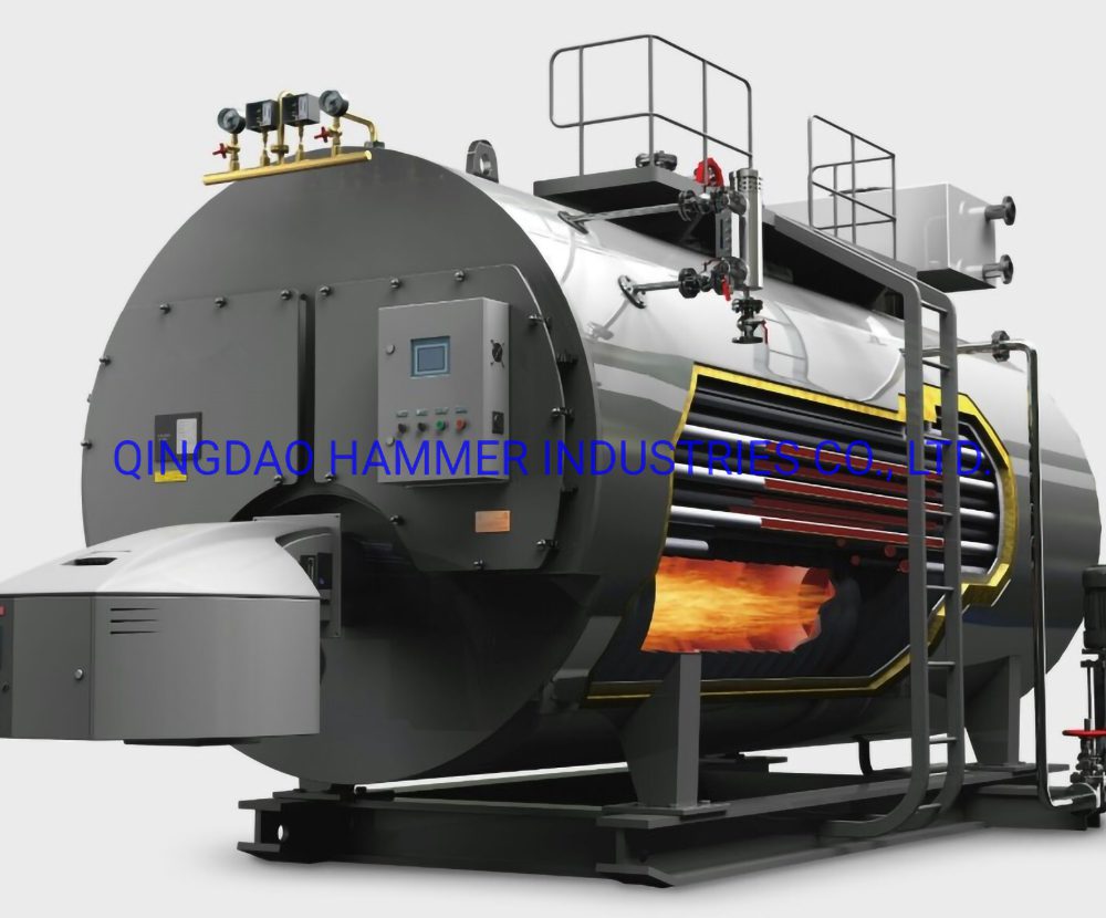 OIL/GAS FIRED WNS SERIES HOT-WATER AND STEAM BOILER